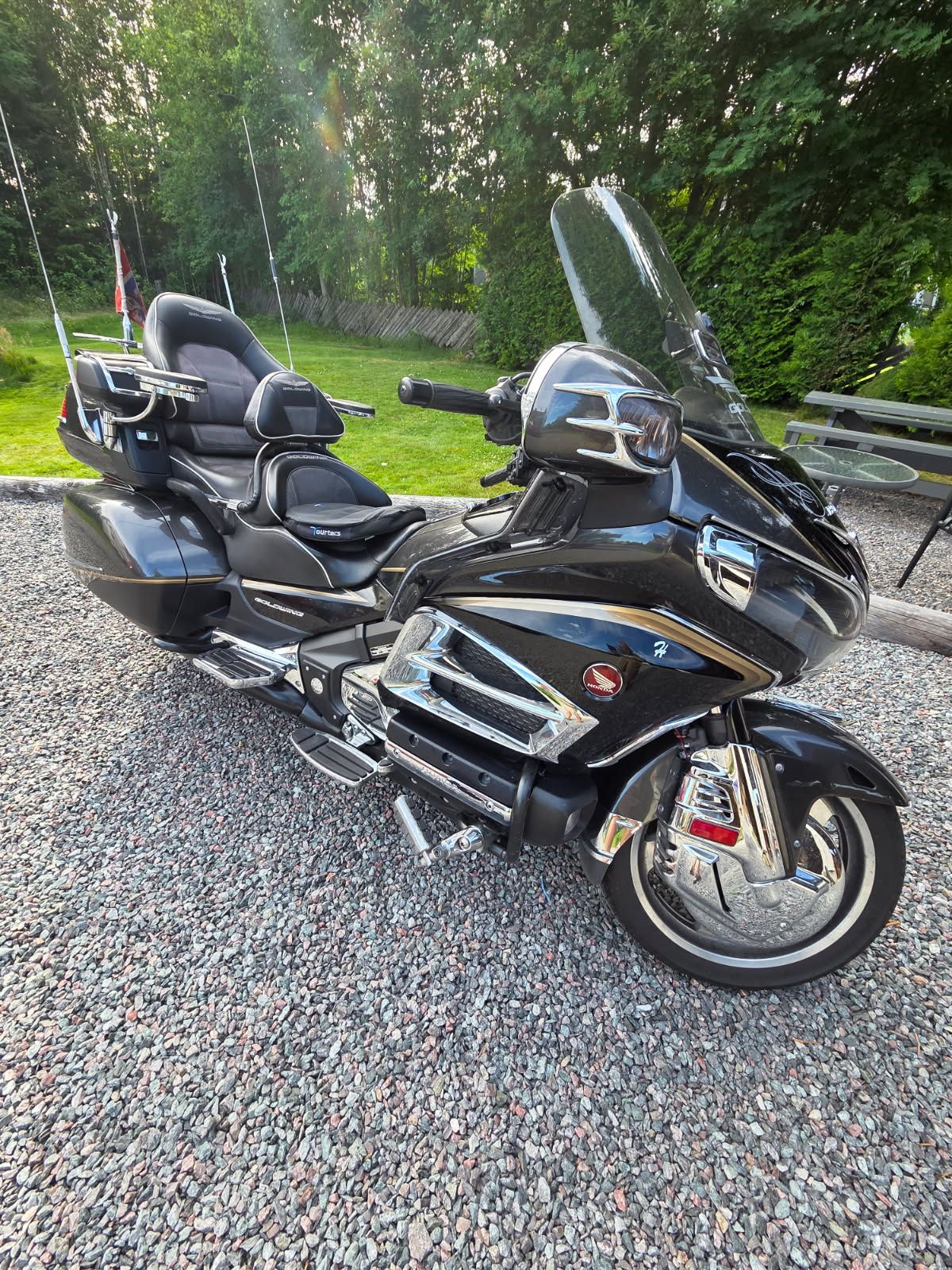 Ronny sin Honda Goldwing